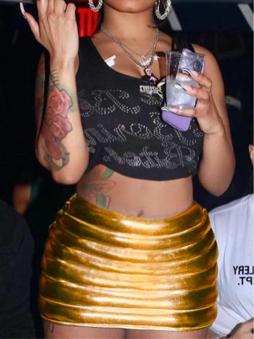 Golden Standard Mini Skirt