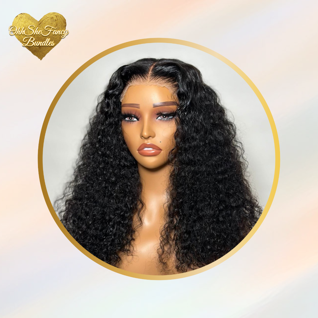 Deep Wave Human Hair Glueless Wig
